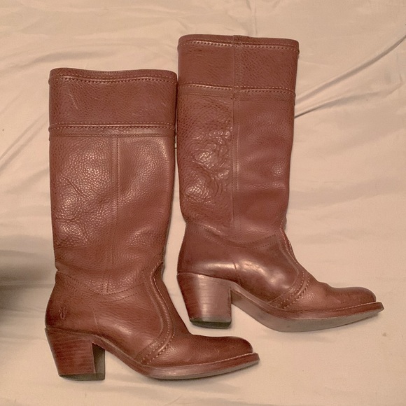 FRYE AND CO. Shoes - FRYE Boots Brown Leather so 6.5/7 Riding Boots